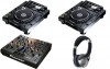 2 x PIONEER CDJ-2000 Nexus and 1 x DJM-2000 Nexus DJ MIXER  