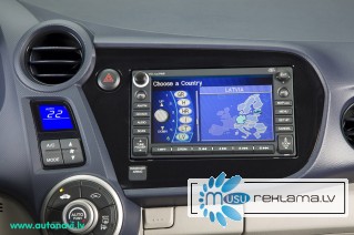 GPS карты Латвии и Европы для Honda