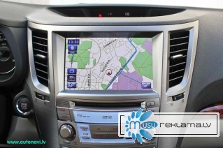 GPS карты Латвии и Европы для Subaru