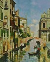 Картина маслом Солнечная Венеция 40х50см и др. Ручная работа