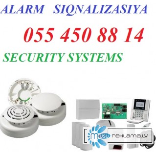 Alarm –siqnalizasiya sistemi / Guvenlik sistemi 