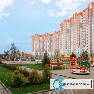 Однокомнатные, двухкомнатные и трехкомнатные квартиры в новом жилом комплексе в Москве.