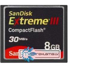 Compact flash extreme iii 8gb