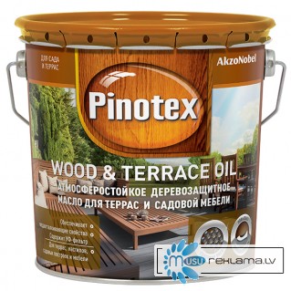 Пинотекс Terrace&Wood Oil CLR 2,7л пропитка для террасс