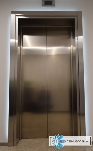Обрамление лифтовых порталов с монтажом.