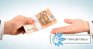 Naudas aizdevuma piedāvājums no 5000 eiro līdz 10 000 000 eiro starp nopietnām personām.