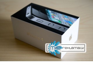 P&#257;rdod: Brand New Apple iPhone 4 32GB Factory atsl&#275;gt Sim Bezmaksas